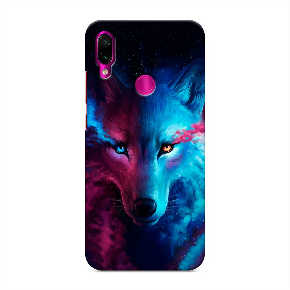 

Пластиковый чехол "Волшебный волк" на Xiaomi Redmi Note 7, 34720-1