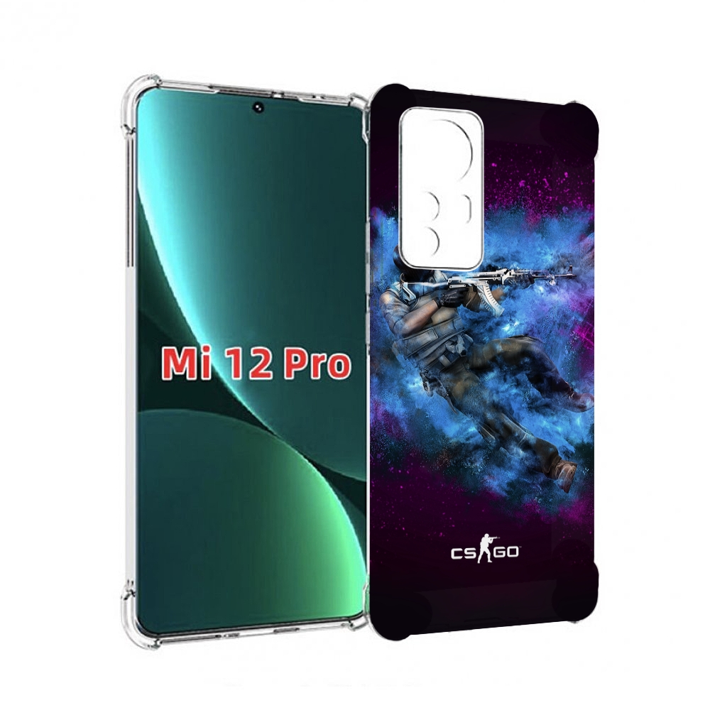 

Чехол MyPads CS-go-террорист для Xiaomi 12S Pro, Прозрачный, Tocco