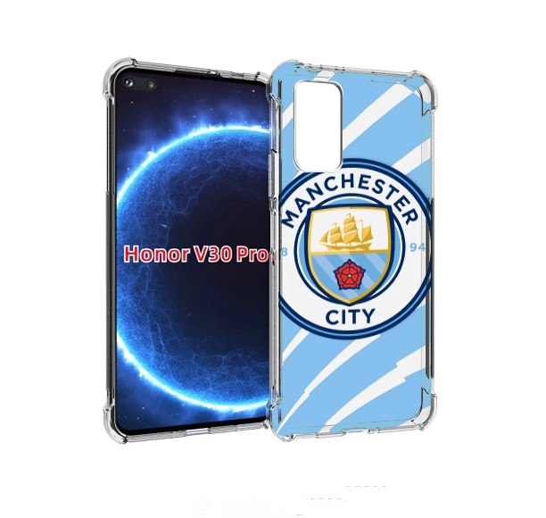 

Чехол бампер MyPads фк манчестер сити для Honor V30 Pro, Прозрачный, Tocco