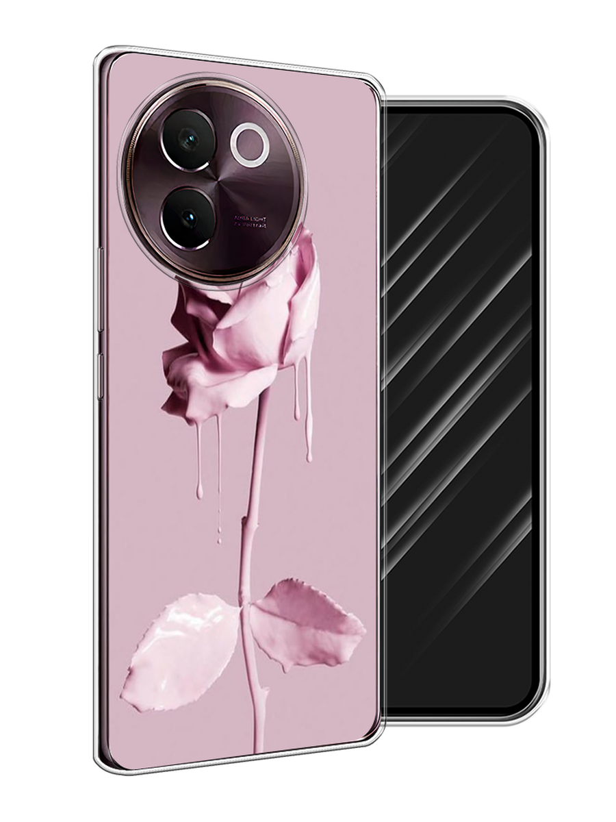 

Чехол Awog на Vivo V30e "Роза в краске", Белый;розовый, 2610550-1