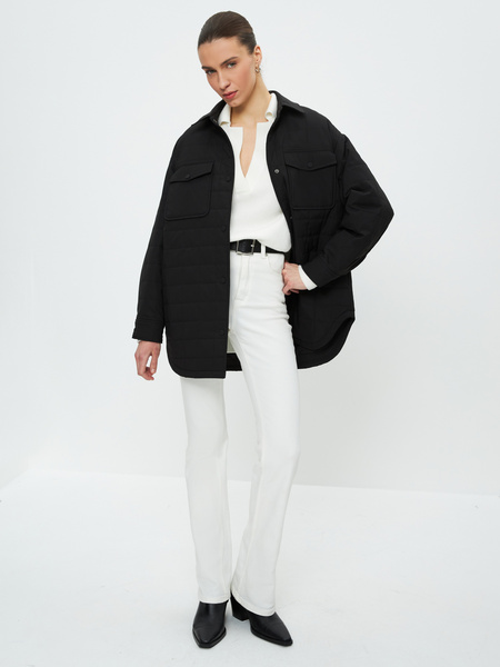 

Куртка женская ZARINA 3123462112 черная XS, Черный, 3123462112