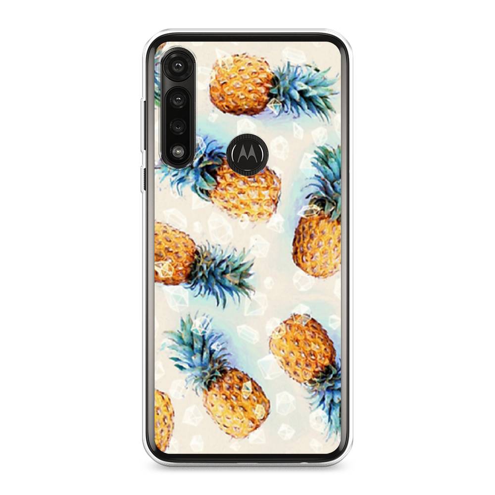 

Чехол Awog на Motorola Moto G Power 2020 "Ананасы", Разноцветный, 242650-3