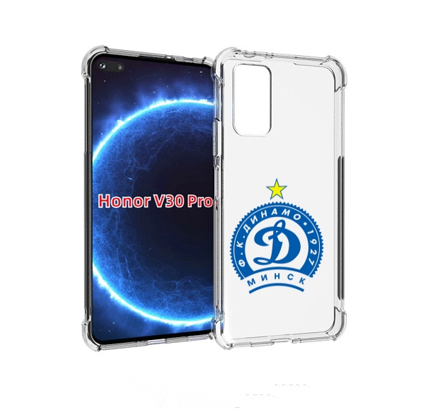 

Чехол бампер MyPads фк динамо минск мужской для Honor V30, Прозрачный, Tocco
