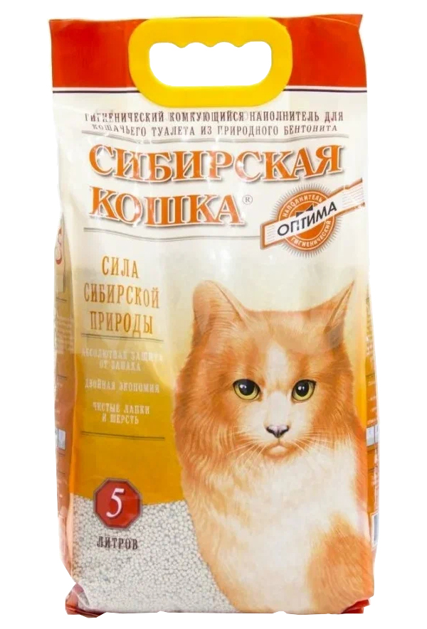 фото Сибирская кошка сибирская кошка оптима наполнитель комкующийся для туалета кошек (5 л х 4