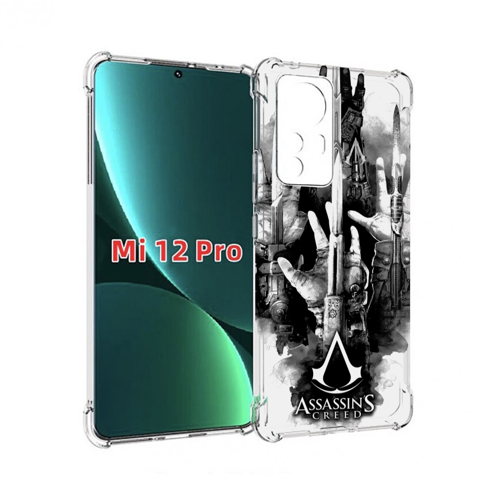 

Чехол MyPads Assassin's Creed скрытый клинок для Xiaomi 12S Pro, Прозрачный, Tocco