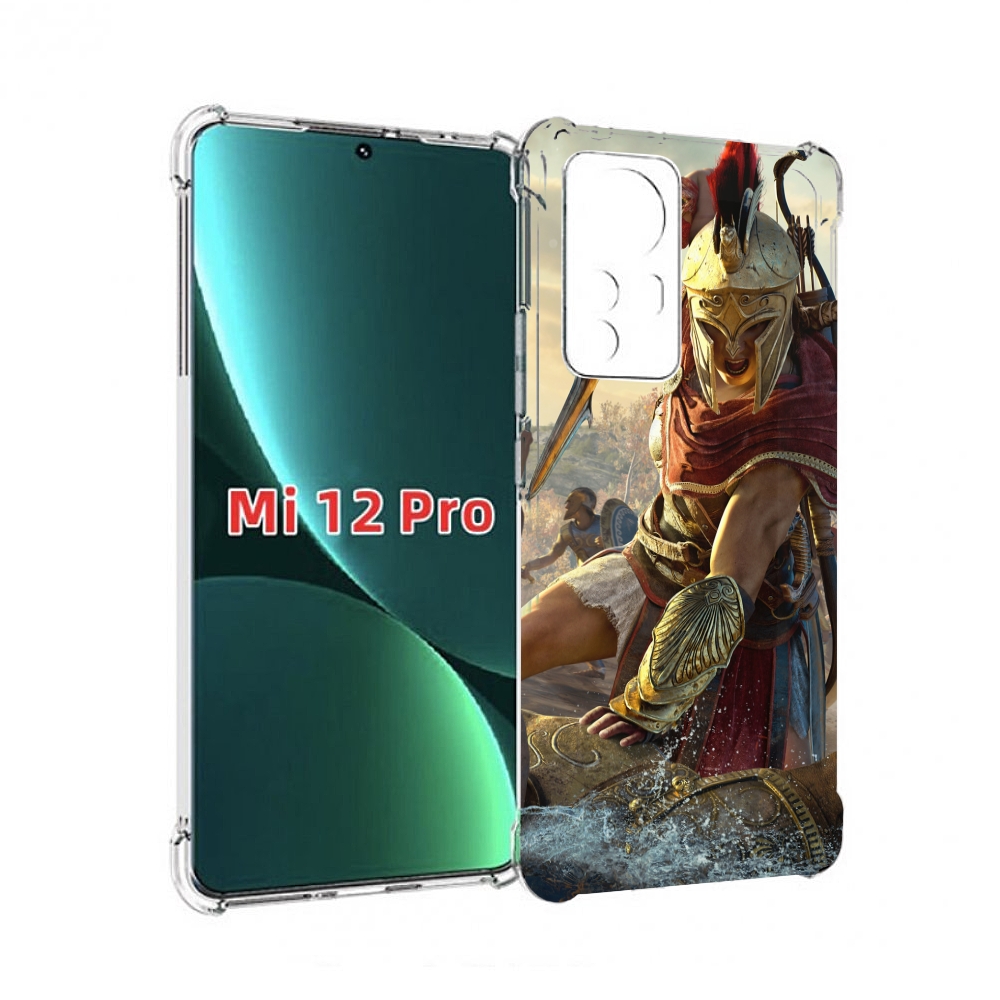 

Чехол MyPads Assassin's Creed Odyssey Kassandra мужской для Xiaomi 12S Pro, Прозрачный, Tocco
