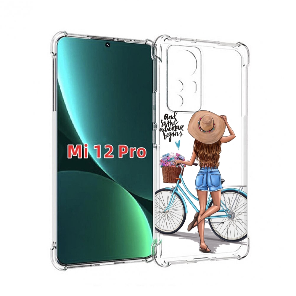 

Чехол MyPads Adventure женский для Xiaomi 12S Pro, Прозрачный, Tocco