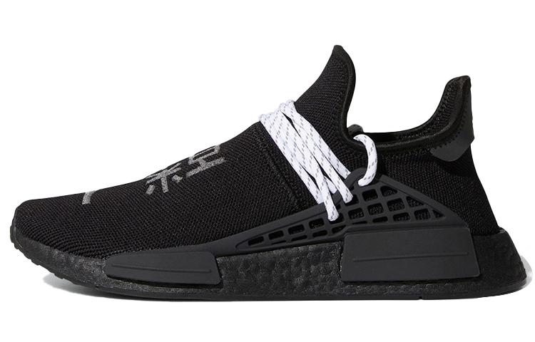 

Кроссовки унисекс Adidas pharrell williams x adidas originals Pharrell Hu черные 36 EU, Черный, pharrell williams x adidas originals Pharrell Hu