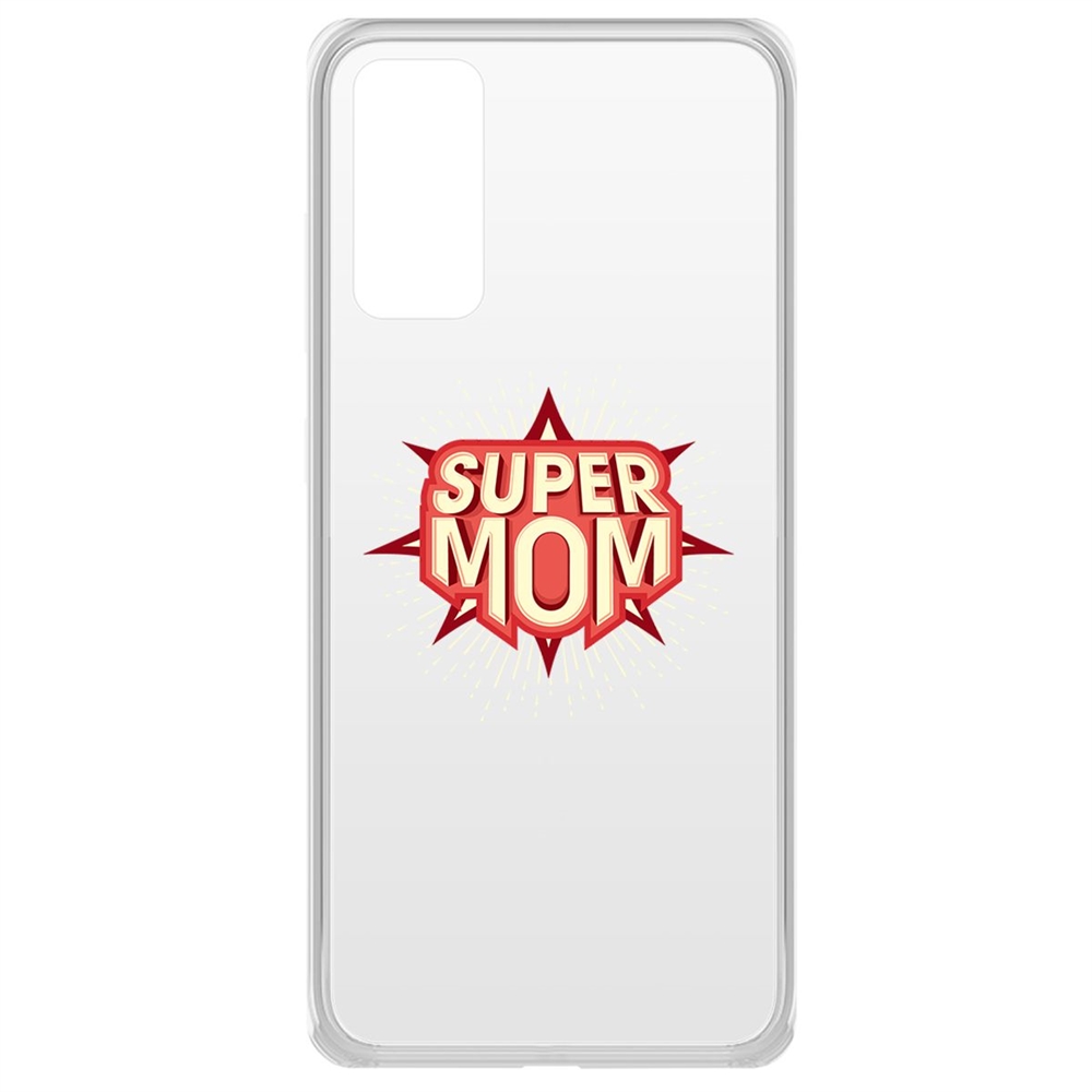 

Чехол-накладка Krutoff Clear Case Супер Мама для Samsung Galaxy S20 (G980)