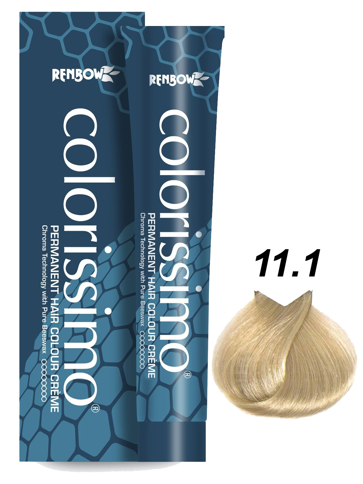 

Краска COLORISSIMO 11.1 высокоинтенсивный пепельный блондин 100 мл