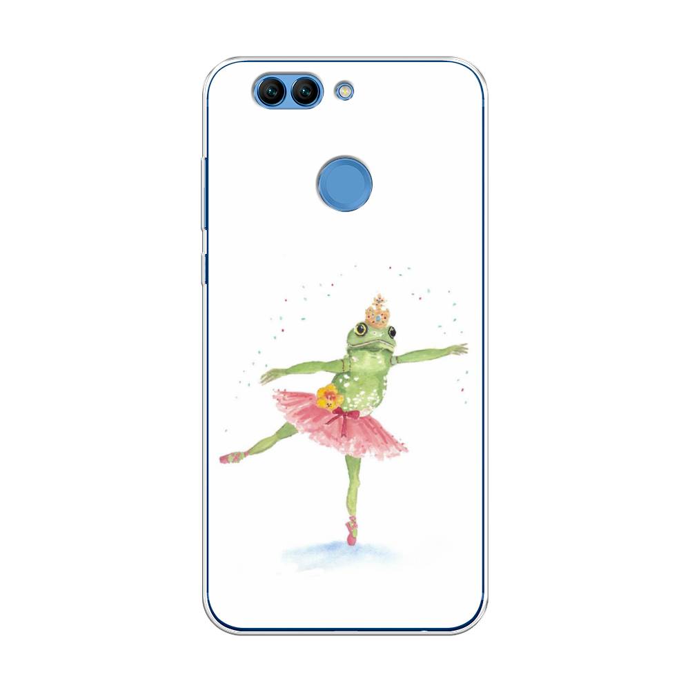 

Чехол на Huawei Nova 2 Plus "Лягушка-балерина", Зеленый, 63050-4