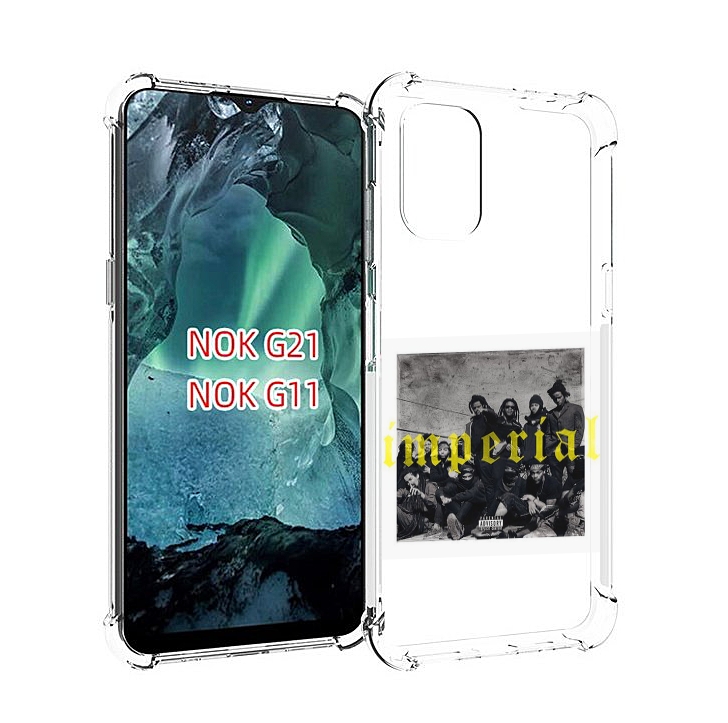 

Чехол Mypads Denzel Curry - Imperial Для Nokia G11/G21, Прозрачный, Tocco