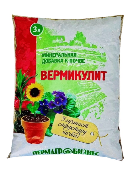 

Удобрение Пермагробизнес Вермикулит 3 л