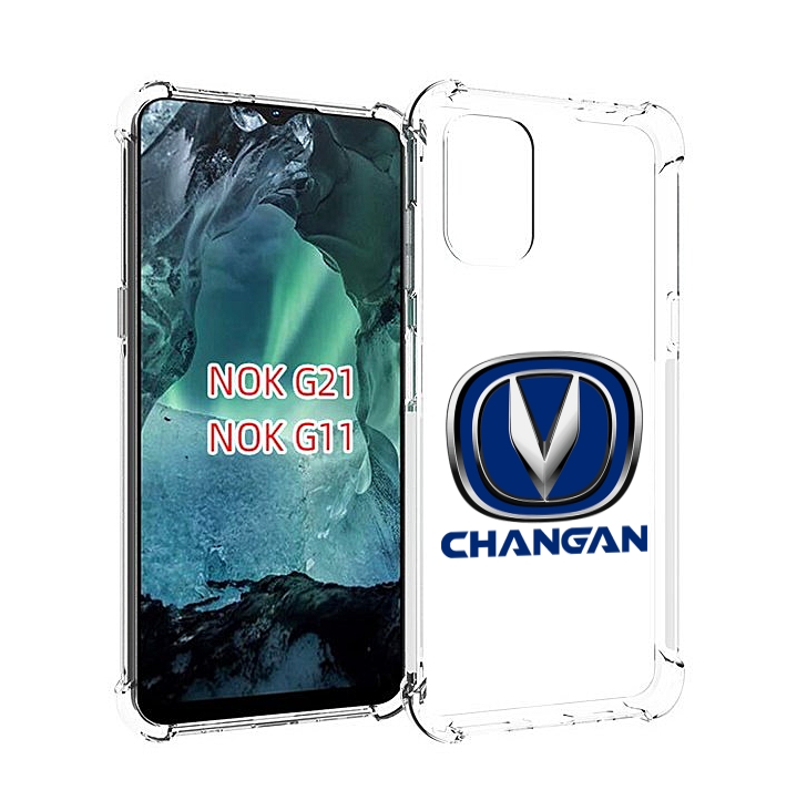 

Чехол Mypads Changan Мужской Для Nokia G11/G21, Прозрачный, Tocco