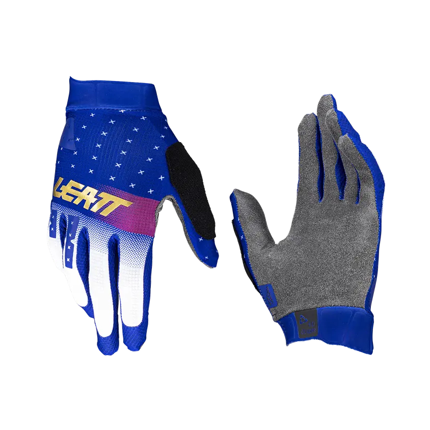 Велоперчатки Leatt MTB 1.0 GripR Glove, UltraBlue, M, 2024 (6024150401)