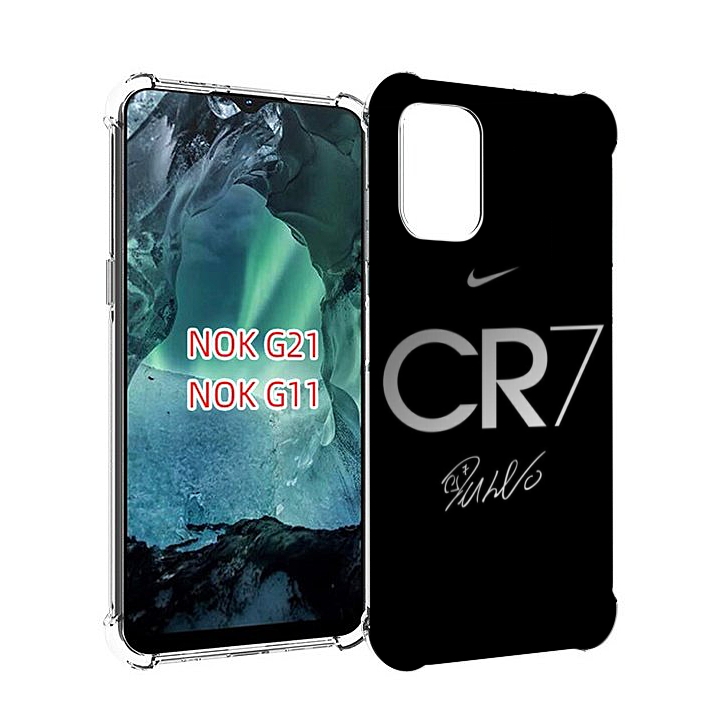 

Чехол Mypads Cr7 Для Nokia G11/G21, Прозрачный, Tocco