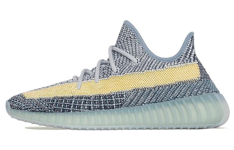 

Кроссовки унисекс Adidas Yeezy Boost 350 V2 ash blue серые 44 EU, Серый, Yeezy Boost 350 V2 ash blue