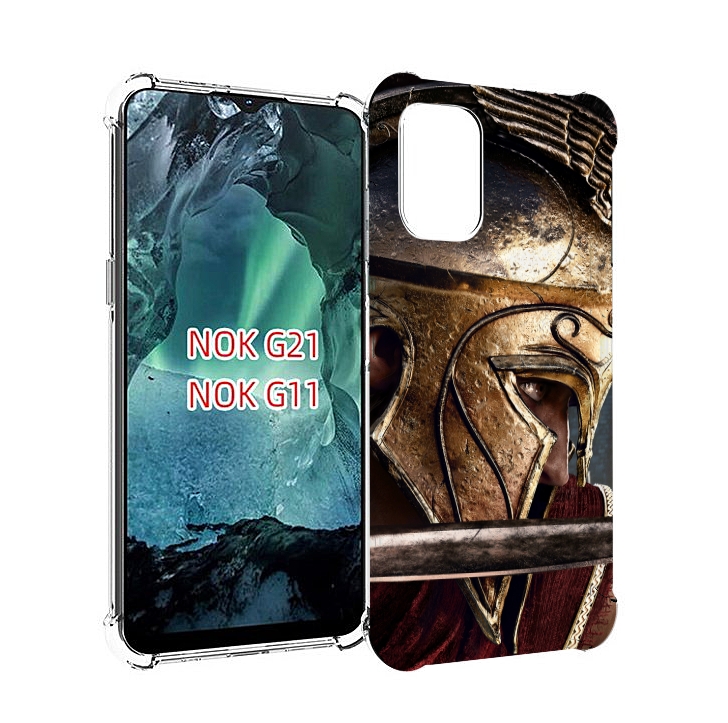 

Чехол Mypads Assassin'S Creed Odyssey Для Nokia G11/G21, Прозрачный, Tocco