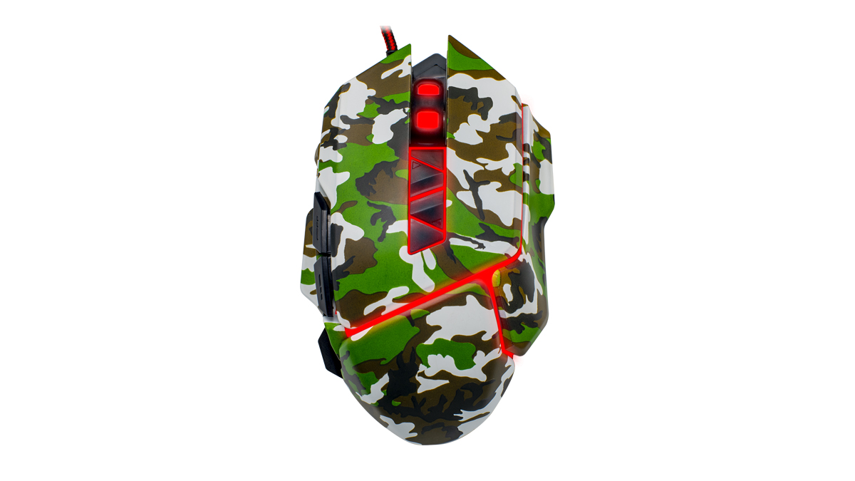 

Игровая мышь Ritmix ROM-363 Green/Brown/White/Black, ROM-363