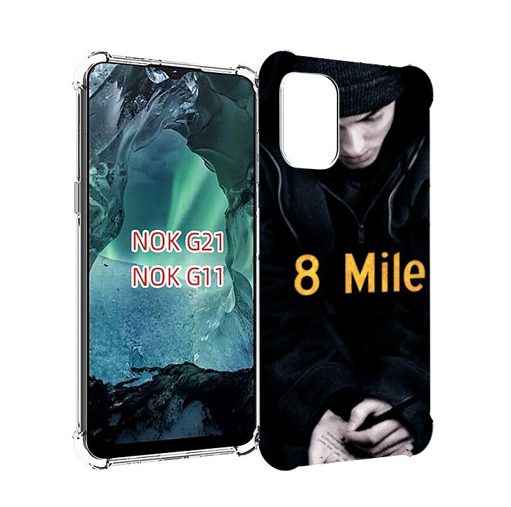 

Чехол Mypads 8 Миля Для Nokia G11/G21, Прозрачный, Tocco