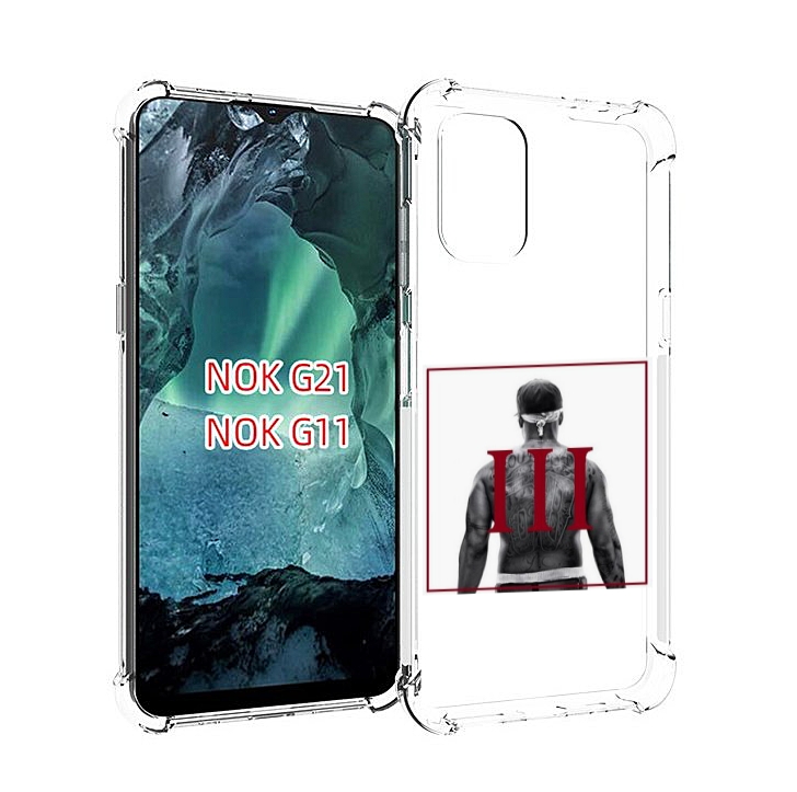 

Чехол Mypads 50 Cent - Straight Outta The Hood Iii Для Nokia G11/G21, Прозрачный, Tocco