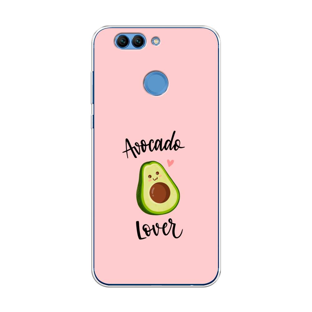 

Чехол на Huawei Nova 2 Plus "Avocado lover", Розовый;зеленый, 63050-6