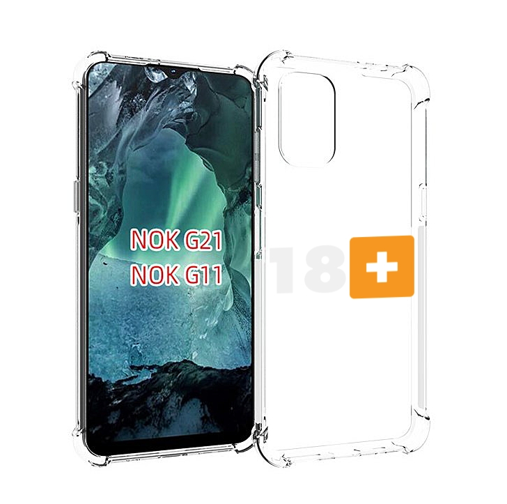 

Чехол Mypads 18+ Для Nokia G11/G21, Прозрачный, Tocco