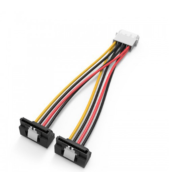 Vention MOLEX-4pin-папа/2*SATA-15pin-мама