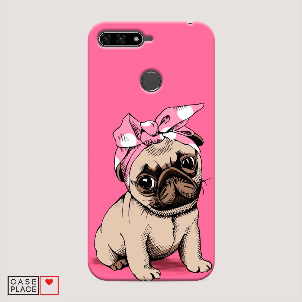 

Чехол Awog "Dog Pin-Up" для Honor 7C, 64520-1
