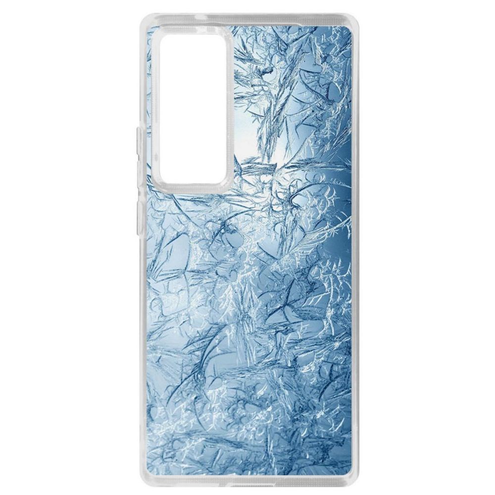 

Чехол-накладка Krutoff Clear Case Лед для Vivo X60 Pro, Прозрачный
