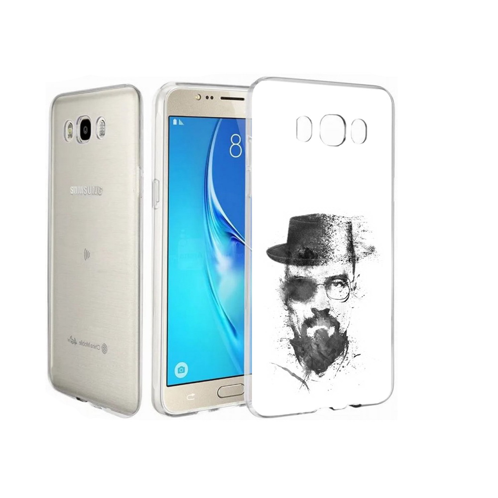 

Чехол MyPads Tocco для Samsung Galaxy J7 загадочный человек, Прозрачный, Tocco