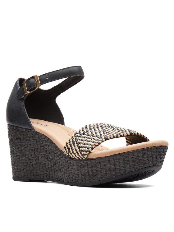 

Босоножки женские Clarks Rose Ease 26171324 черные 39 EU, Черный, Rose Ease 26171324