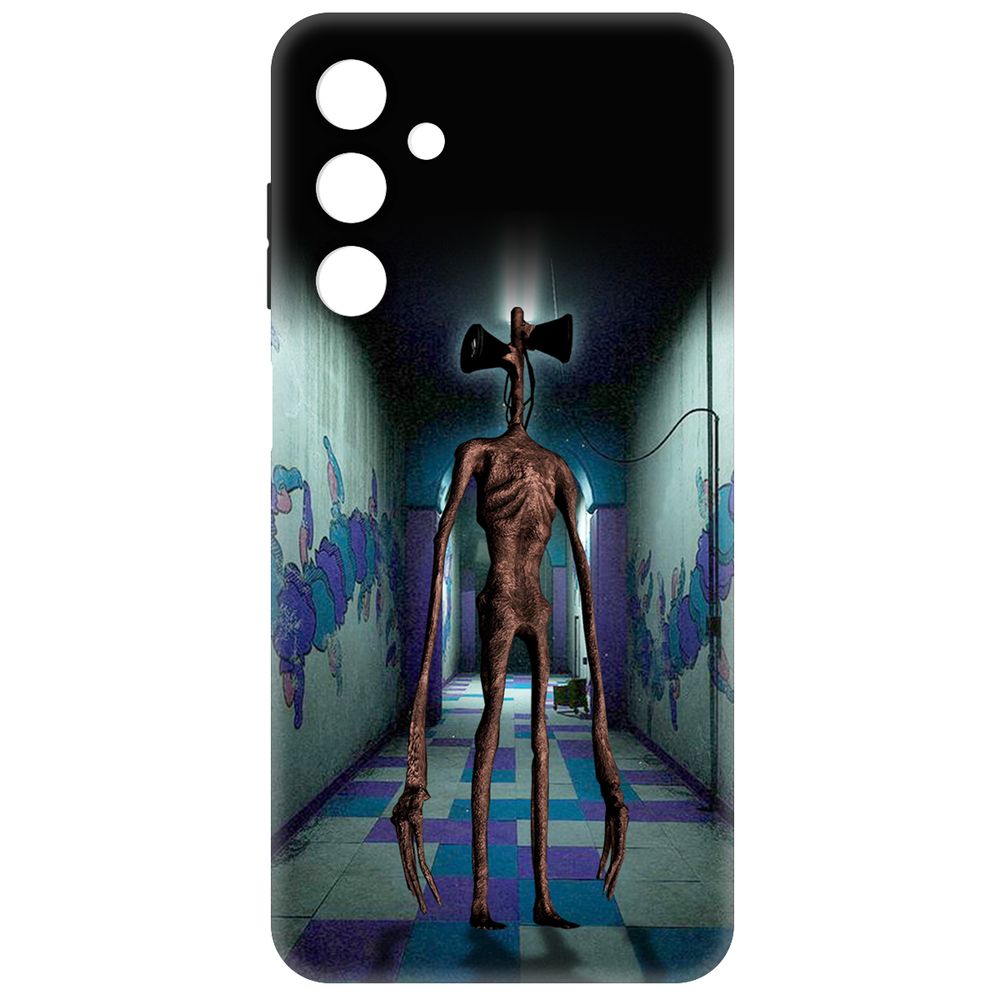 

Чехол-накладка Krutoff Soft Case Хаги Ваги- Сиреноголовый для Samsung Galaxy A25 5G (A256), Черный