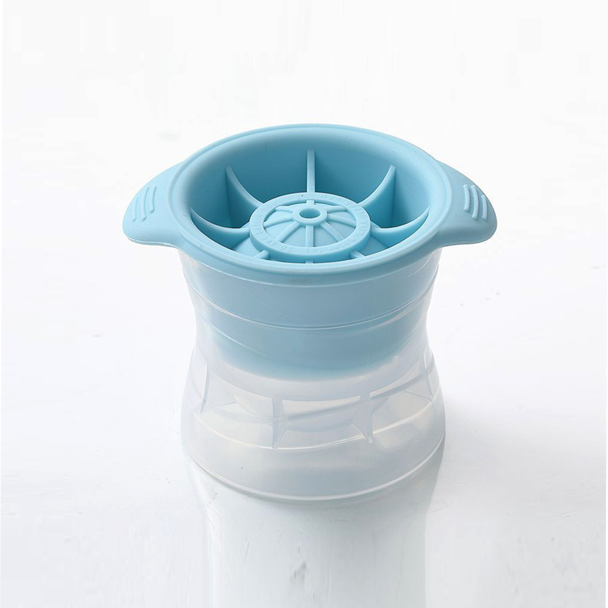 фото Форма для льда "шар 6 см" 130 мл, цвет голубой, 11x8х7,8 см, kitchen angel ka-formice-28