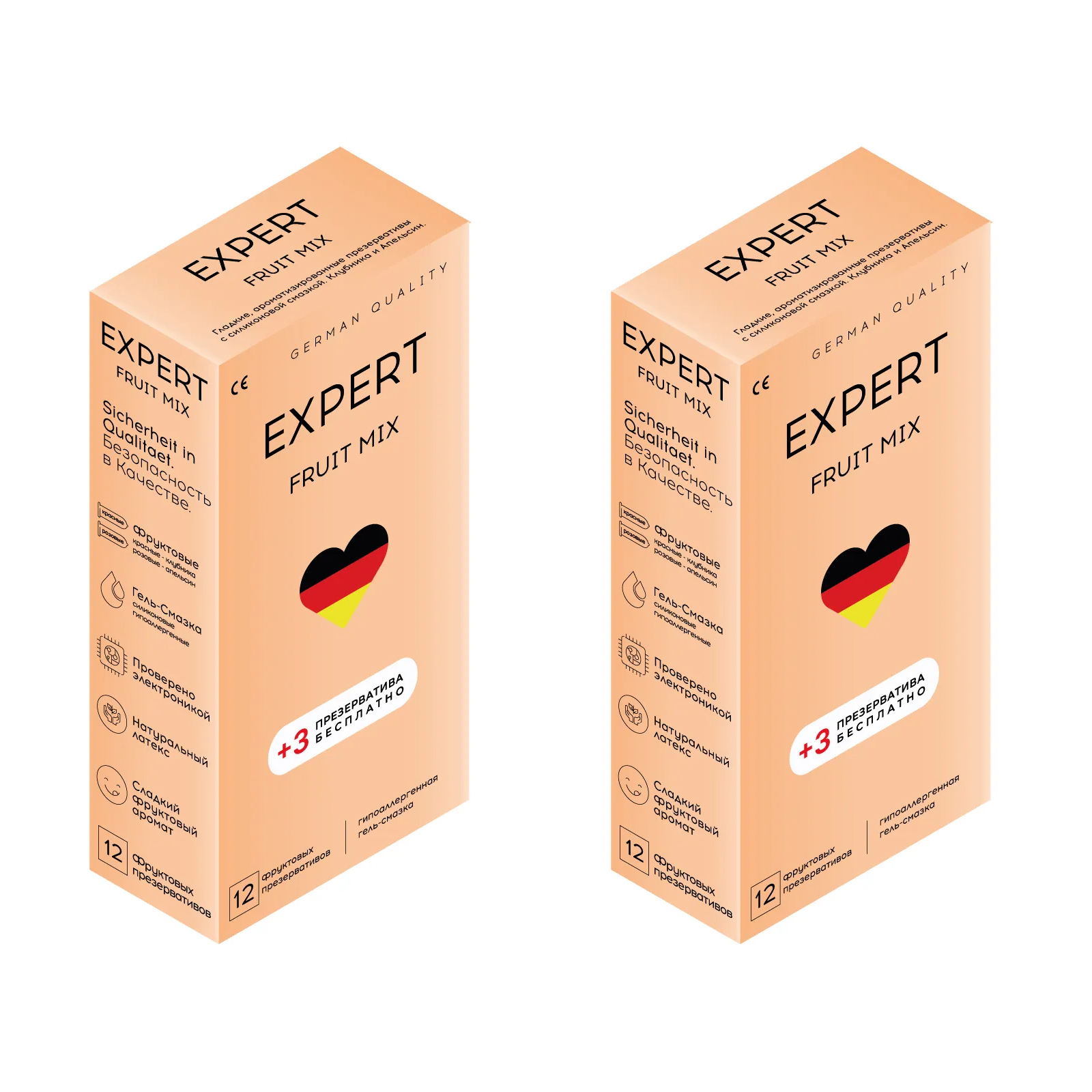 Купить Презервативы EXPERT Fruit Mix Germany фруктовые ароматизированные 30 шт.