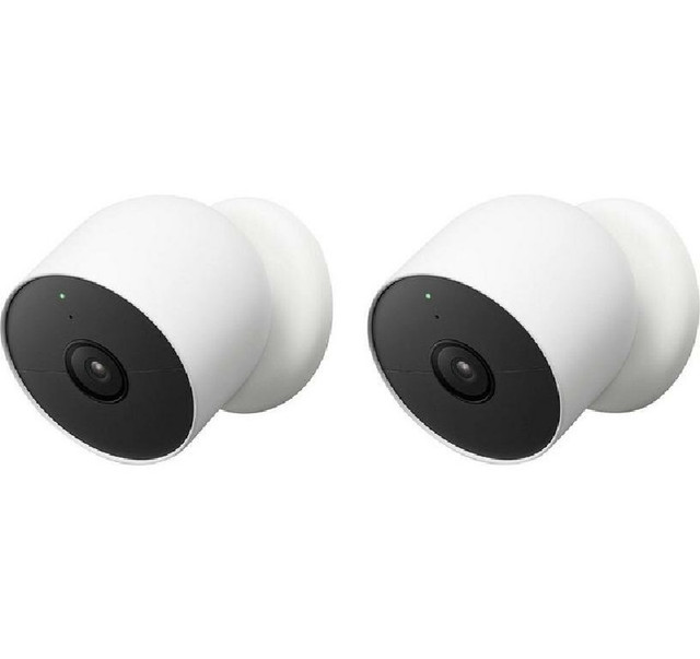 

Комплект камер видеонаблюдения Google Nest Cam Battery 2 pack GA01894, GA01894