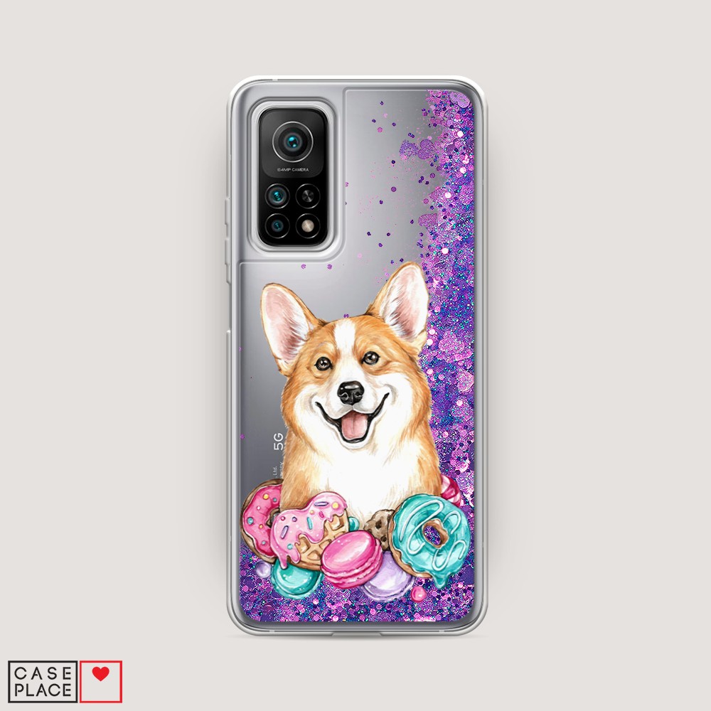 

Чехол Awog на Xiaomi Mi 10T Pro "Корги и сладости", Разноцветный, 37792-1