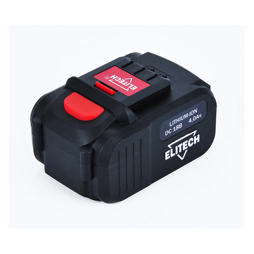 

Батарея аккумуляторная Elitech 1820.067700, 18В, 4Ач, Li-Ion