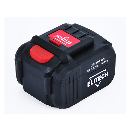 

Батарея аккумуляторная Elitech 1820.067500, 14.4В, 4Ач, Li-Ion