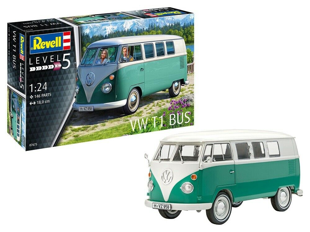 

Сборная модель Revell 1/24 Автобус VW T1 07675