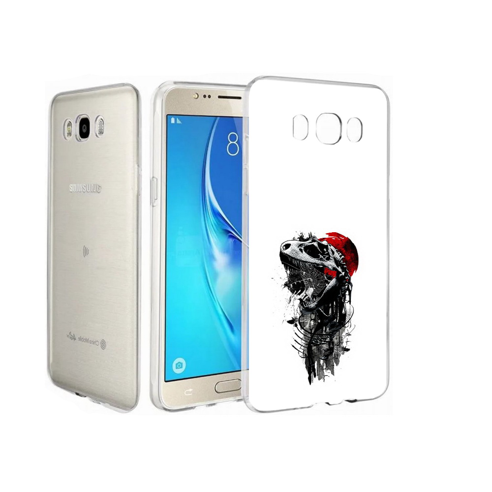 

Чехол MyPads Tocco для Samsung Galaxy J7 вымерший динозавр, Прозрачный, Tocco