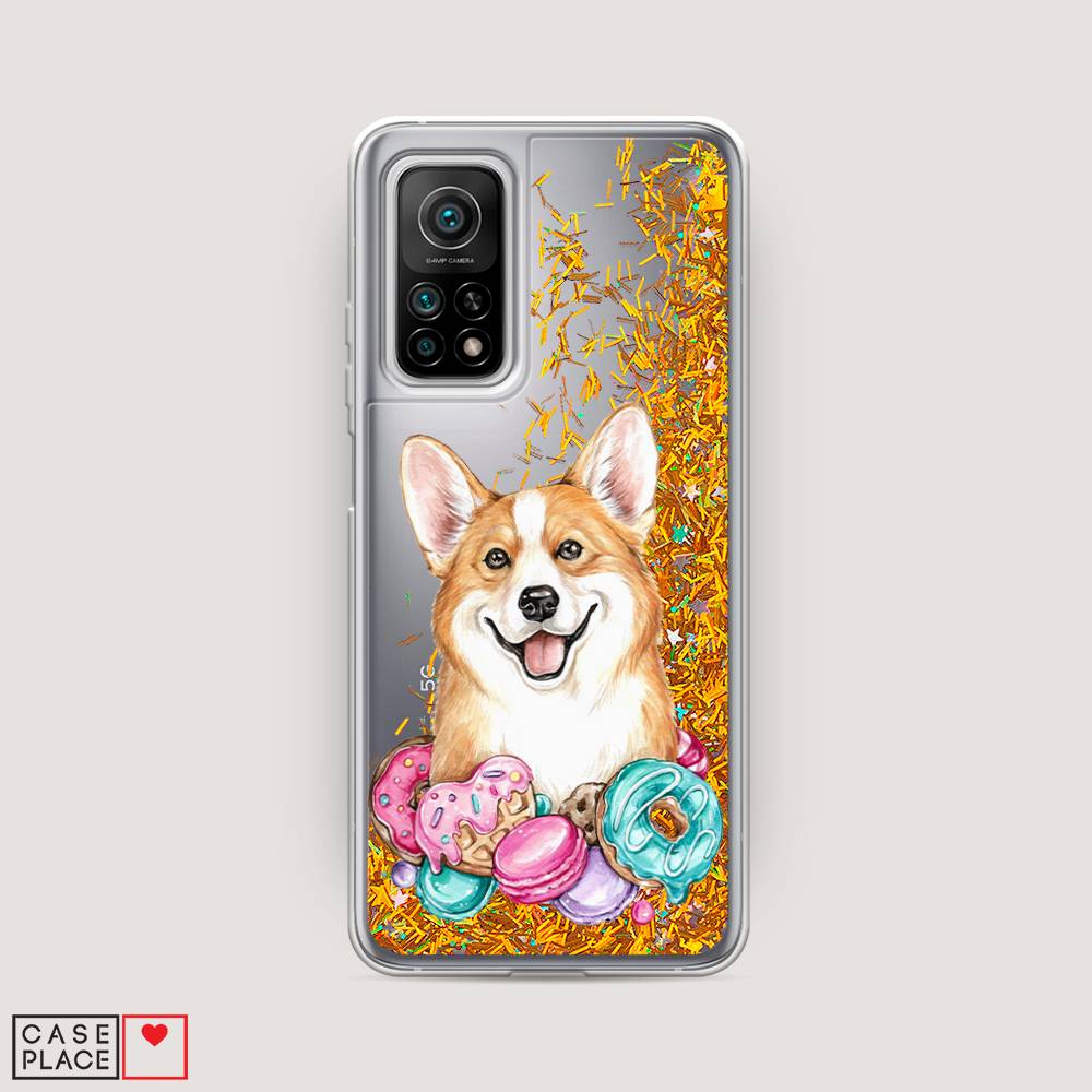 

Чехол Awog на Xiaomi Mi 10T/Mi 10T Pro "Корги и сладости", Разноцветный, 39390-1