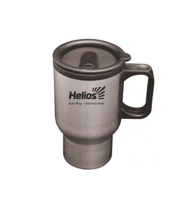 

Термокружка 001 450 мл. Helios (, ), Серебристый