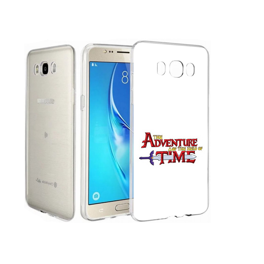 

Чехол MyPads Tocco для Samsung Galaxy J7 время приключений логотип, Прозрачный, Tocco