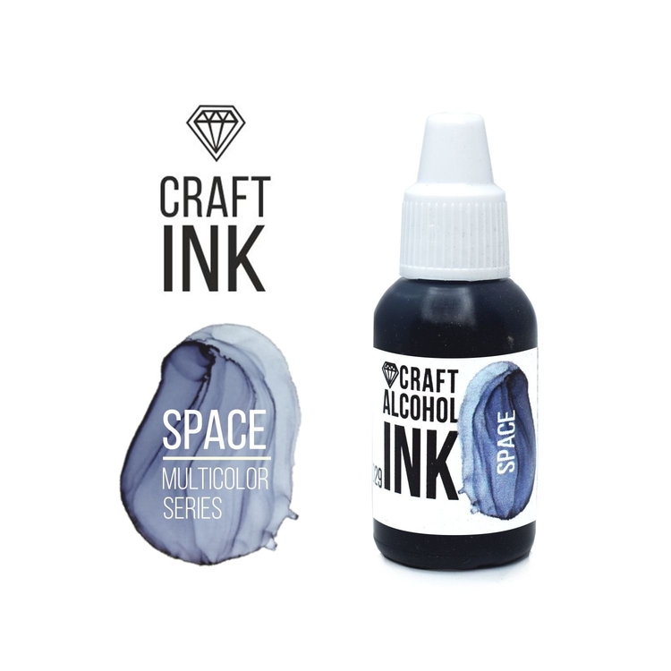 

Алкогольные чернила маренго (Space) 20 мл, Craft Alcohol INK CAI-004