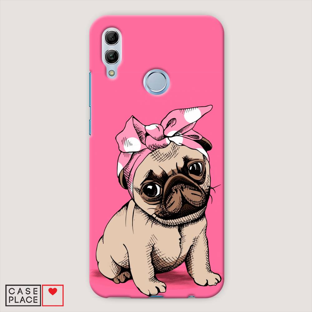 фото Чехол awog "dog pin-up" для honor 10 lite