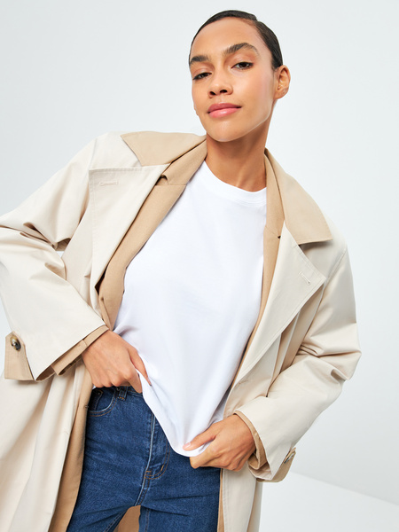 

Футболка женская ZARINA 3123529429 белая XS, 3123529429
