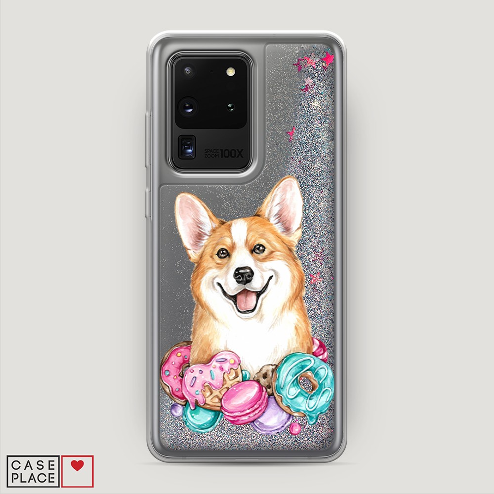 

Чехол Awog на Samsung Galaxy S20 Ultra "Корги и сладости", Разноцветный, 29491-1
