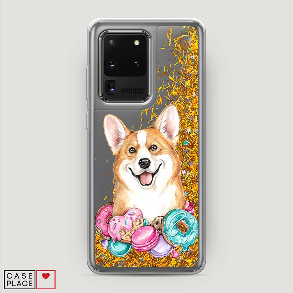 

Чехол Awog на Samsung Galaxy S20 Ultra "Корги и сладости", Разноцветный, 29490-1