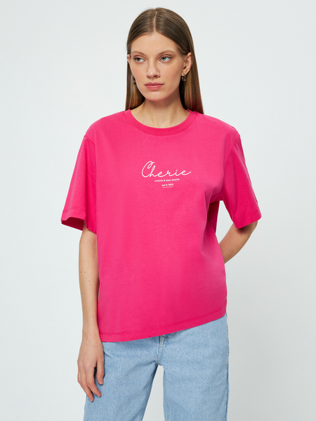 

Футболка женская ZARINA 3123502408 розовая XL, 3123502408